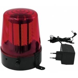 EUROLITE LED Police light 108 LEDs red classic