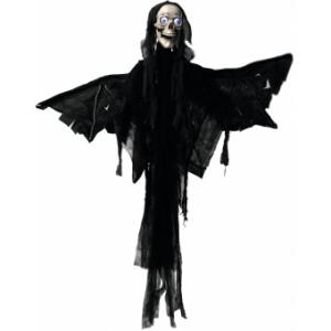 EUROPALMS Halloween figure Angel, animated 165cm
