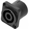 Adam hall connectors 4 star p sm4 blk - standard