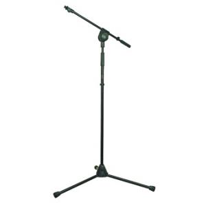 CST215_B - Lightweight microphone stand with extendable boom arm adjustable from 500 tot 900 mm.