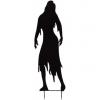 Europalms silhouette metal zombie woman, 135cm