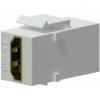 Vck452/w - keystone adapter - hdmi a female - hdmi a female - white