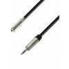 Adam Hall Cables K4 BYVW 0300 - Headphone Extension 3.5 mm Jack Socket Stereo to 3.5 mm Jack Stereo, 3 m