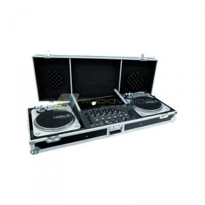 ROADINGER Console Road Pro for 2 turntables black