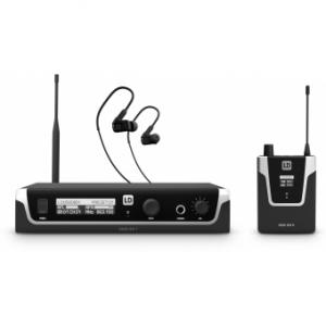 LD Systems U505 IEM HP - In-Ear Monitoring System with Earphones - 584 - 608 MHz