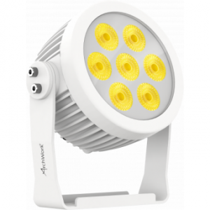 Prolights ARCPAR7DY - LED wash projector, 7 LEDs DY, IP65, 15&deg; beam, 51W, 4.9 kg