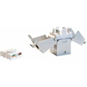 VCK526/S - Keystone CAT6 jack IDC termination 180&deg; - Shielded