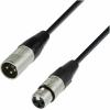 Adam Hall Cables K4 DMF 0050 - DMX Cable REAN XLR Male to XLR Female 0.5 m