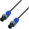 Adam Hall Cables K5 S215 SS 0500 - Speaker Cable 2 x 1.5 mm&sup2; Neutrik Speakon 2-pole to Speakon 2-pole 5 m
