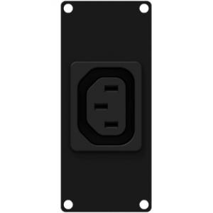 CASY182/B - Casy 1 Space Euro Power Outlet Socket - Black
