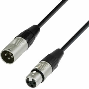 Adam Hall Cables K4 DMF 0300 - DMX Cable REAN XLR Male to XLR Female 3 m