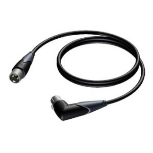 CLA903/2 - Xlr Male - Xlr Female Angled -2m