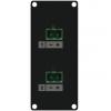 Casy148/b - casy 1 space speaker level 2x 2-pin terminal block to