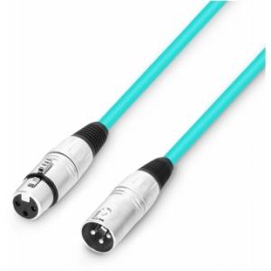 Adam Hall Cables 3 STAR MMF 0050 GRN - Microphone Cable XLR female x XLR male | 0.5 m