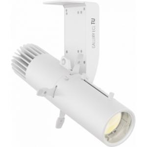 ProLights EclGalleryProfile DY - Elipsoidal LED alb static de 35 W, 5000K, WDMX si obturator de cadru, cu zoom 16&deg;-36&deg; /Alb