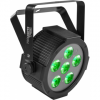 Prolights LumiPar 6UQ - PAR LED  6x4W RGBW/FC, IP20, 14&deg;, 40W,receptor IR, Receptor WiFi
