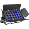 Prolights UVPANEL18 - 18x3 W UV LED projector, super-slim design, 20&deg; beam, IP30, 44,8 W, 4,1 kg