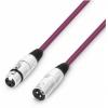 Adam Hall Cables 3 STAR MMF 0050 PUR - Microphone Cable XLR female x XLR male | 0.5 m