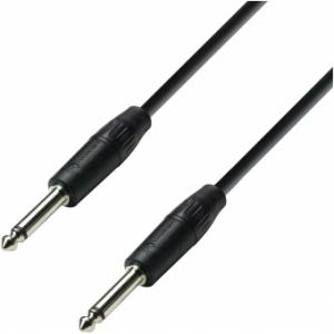 Adam Hall Cables K3 S215 PP 0300 - Speaker Cable 2 x 1.5 mm&sup2; 6.3 mm Jack mono to 6.3 mm Jack mono 3 m