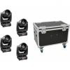 EUROLITE Set 4x TMH XB-130 + Case