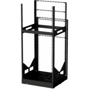 GPR424/B - 19&quot; slide-out rack - 24 units - 420mm depth - Black version