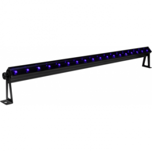 Prolights UVSTRIP18 - High-power LED batten, 18x3W UV LED, 126&deg; beam, IP30, 53,3W, 2,35 kg