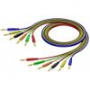 REF792/0.9-H - 6.3 mm Jack male stereo to 6.3 mm Jack male stereo - cable set in 6 colours - 0.9 meter - hanger