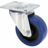 Adam Hall Hardware 372151 - Swivel Castor 100 mm with blue Wheel