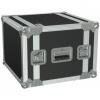 FCX108/B - 19&quot; flightcase - 8HE - 360mm depth - Black version