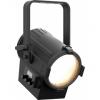 Prolights EclFresnel JrVW POBK - LED Fresnel alb variabil 150W (2,700K - 5,600K), cu zoom manual 15,5&deg; - 83&deg;/ Negru
