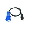Psso adaptercable safety plug(f)/cee 1.5
