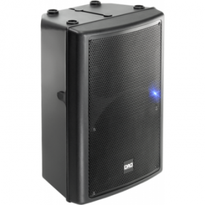 LIVE10A - Bi-amp loudspeaker, AB-cl. 300W, 2-way (10' LF+1' HF), 122dB SPL, ABS box