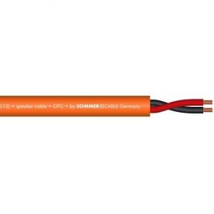 SOMMER CABLE Speaker cable 2x2,5 100m orange E-30 FRNC