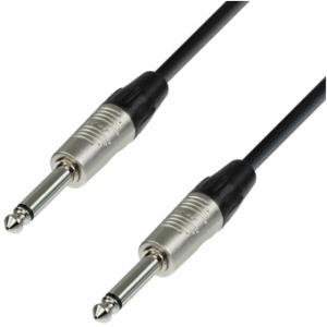 Adam Hall Cables K4 IPP 0030 - Instrument Cable REAN 6.3 mm Jack Mono to 6.3 mm Jack Mono 0.3 m