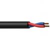 BLS215/1 - Loudspeaker cable - 2 x 1.5 mm&sup2; - 16 AWG - CCA - 100 meter - black