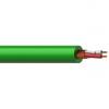 MC305G/1 - Balanced microphone cable - flex 2 x 0.23 mm&sup2;- 24 AWG - 100 meter, green