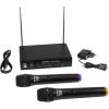 Omnitronic vhf-102 wireless mic system 212.35/200.10mhz