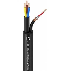 Adam Hall Cables 7130 - Power &amp; Audio Cable 2 x 0.22 mm&sup2; + 3 x 1.5 mm&sup2;