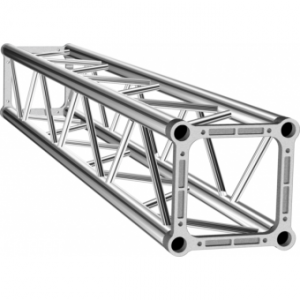 ALS34450 - Square section aluminium Truss, 29cm side, 50x2mm tube, FC kit incl., L.450cm