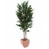 Europalms olive tree with fruits, 2 trunks, artificial, 250cm