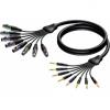 Ref8019/5-h - multi core cable - 8 x xlr female - 8 x