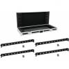 EUROLITE Set 4x LED BAR-1250 RGB+UV + EC Case