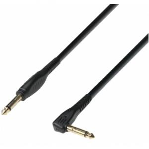 Adam Hall Cables K3 IPR 0900 P - Instrument Cable 6.3 mm Jack mono to 6.3 mm angled Jack mono 9 m