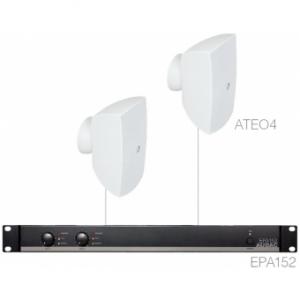 AUDAC FESTA4.2E/W Sistem de sonorizare 2 x ATEO4 + EPA152 - Alb