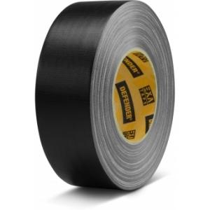 Defender EXA-TAPE BM 50 BULK - Premium fabric tape bulk, Black, Matt, 50 mm x 50 m