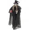 Europalms halloween witch, black, 170cm