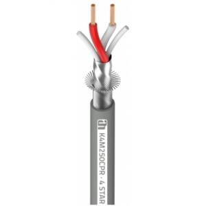 Adam Hall Cables 4 STAR M 250 CPR - Microphone Cable 0.50 mm&sup2; AWG20 | Indoor install cable (class: Eca)