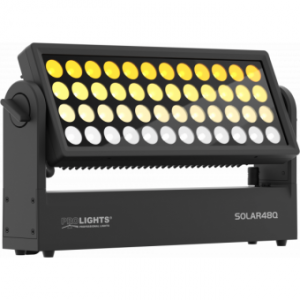 SOLAR48Q - 48x10 high RGBW brightness and outdoor compact washlight, IP65