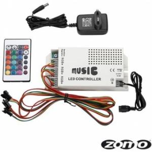 Zomo Deck Stand LED RGB 3-Channel Sound-Control with power supply