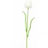 Europalms crystal tulip, artificial flower, white